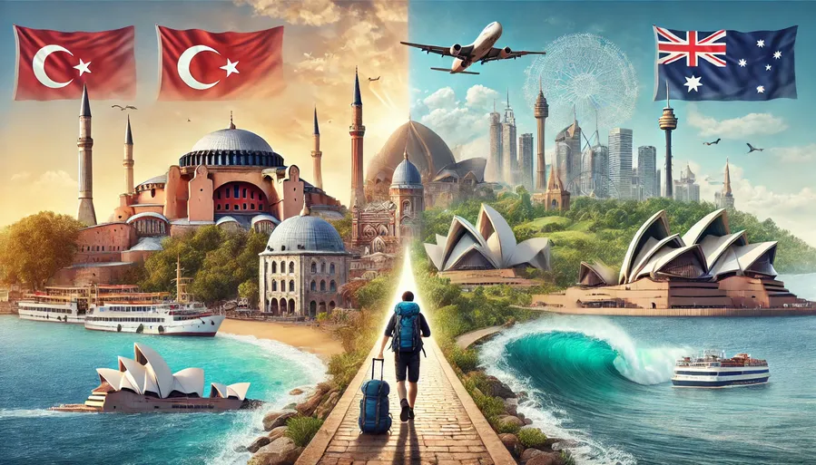 Türkiye'den Avustralya'ya Seyahat: Güney Yarımküre'nin Büyüleyici Ülkesi Vizeli Rehberi