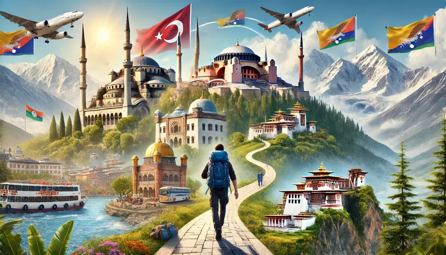 Türkiye'den Bhutan'a Seyahat: Himalayalar'ın Gizemli Krallığı Vizeli Rehberi