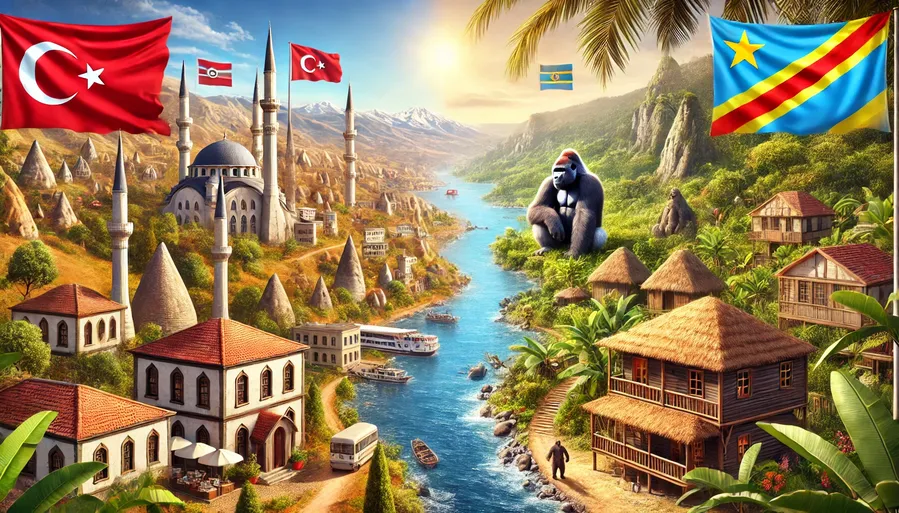 Türkiye'den Kongo'ya Seyahat: Orta Afrika'nın Kalbi Vizeli Rehberi