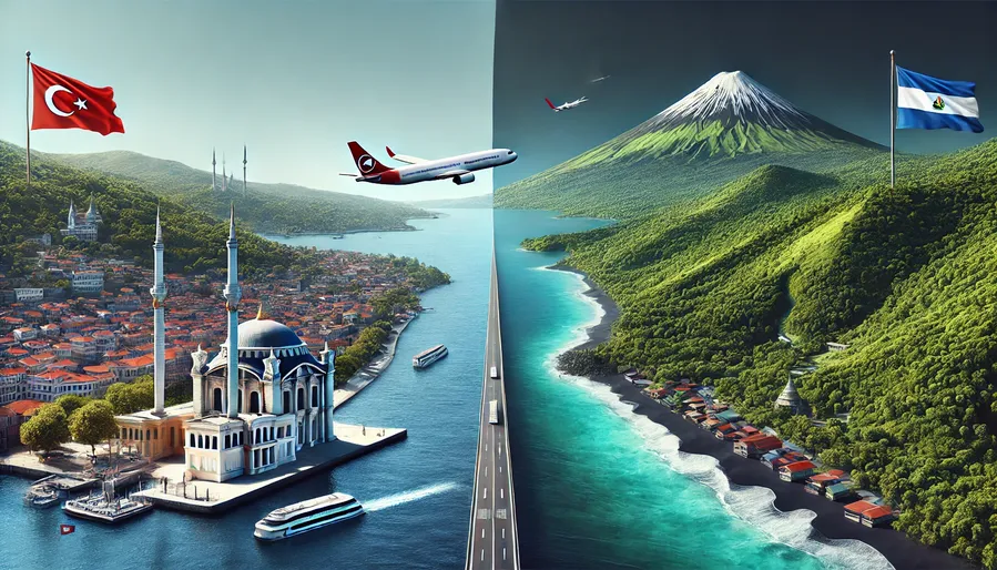 Türkiye’den El Salvador’a Vizesiz Seyahat: Orta Amerika’nın Gizli Cenneti Vizesiz Rehberi