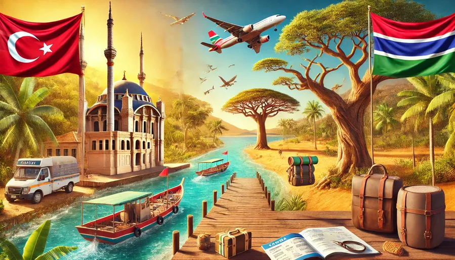 Türkiye'den Gambiya'ya Vizesiz Seyahat: Afrika'nın Gizemli Güzelliklerini Keşfedin Vizesiz Rehberi