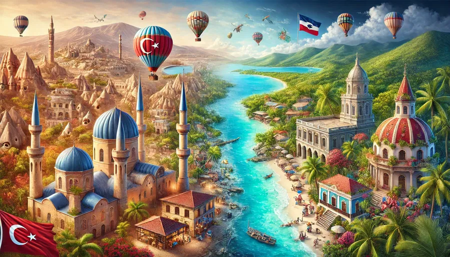 Türkiye'den Haiti'ye Vizesiz Seyahat: Karayipler'in Tarihi ve Egzotik Güzellikleri Vizesiz Rehberi