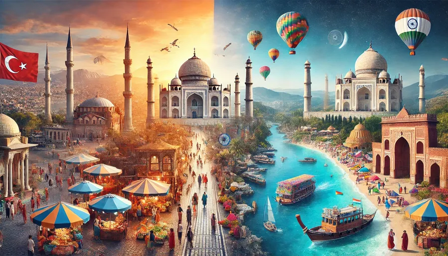 Türkiye'den Hindistan'a Seyahat: Güney Asya'nın Renkli Ülkesi Vizeli Rehberi