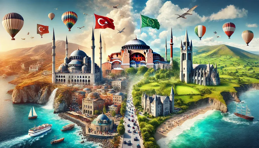 Türkiye'den İrlanda'ya Seyahat: Yeşil Adanın Büyüsü Vizeli Rehberi