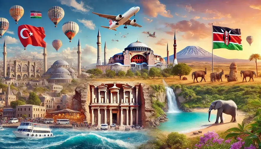 Türkiye'den Kenya'ya Vize Alarak Seyahat: Afrika'nın Vahşi Doğası eTA - Elektronik Seyahat İzni Rehberi