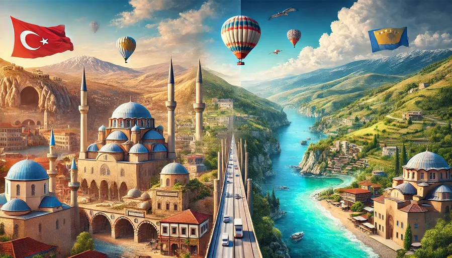 Türkiye'den Kosova'ya Vizesiz Seyahat: Balkanların Sıcakkanlı Ülkesi Vizesiz Rehberi