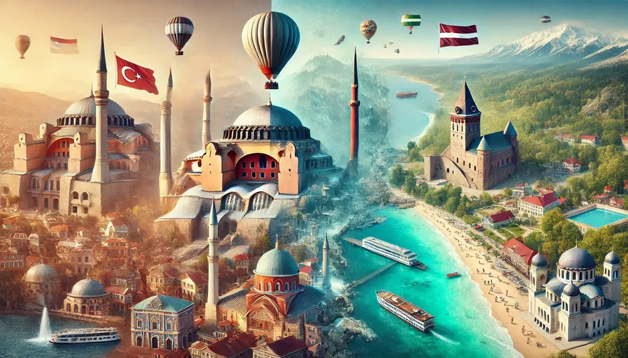 Türkiye'den Letonya'ya Seyahat: Baltıkların Gözde Ülkesi Vizeli Rehberi