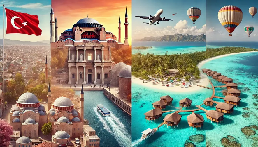 Türkiye'den Maldivler'e Vize Alarak Seyahat: Hint Okyanusu'nun Cenneti Kapıda Vize Rehberi