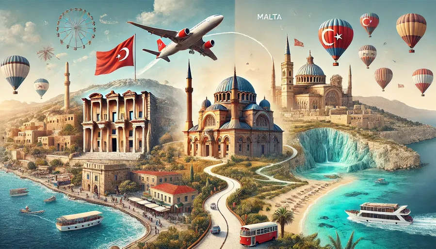 Türkiye'den Malta'ya Seyahat: Akdeniz'in Gözde Adası Vizeli Rehberi