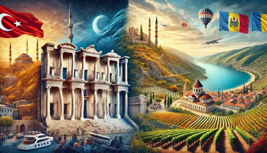Türkiye'den Moldova'ya Vizesiz Seyahat: Doğu Avrupa'nın Gizli Cenneti Vizesiz Rehberi