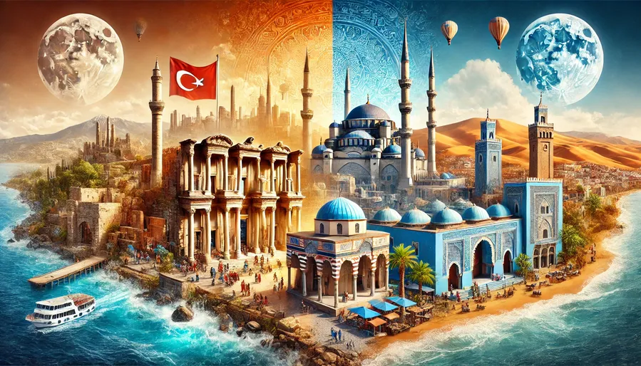 Türkiye'den Fas'a Vizesiz Seyahat: Kuzey Afrika'nın Gizemli Dünyası Vizesiz Rehberi
