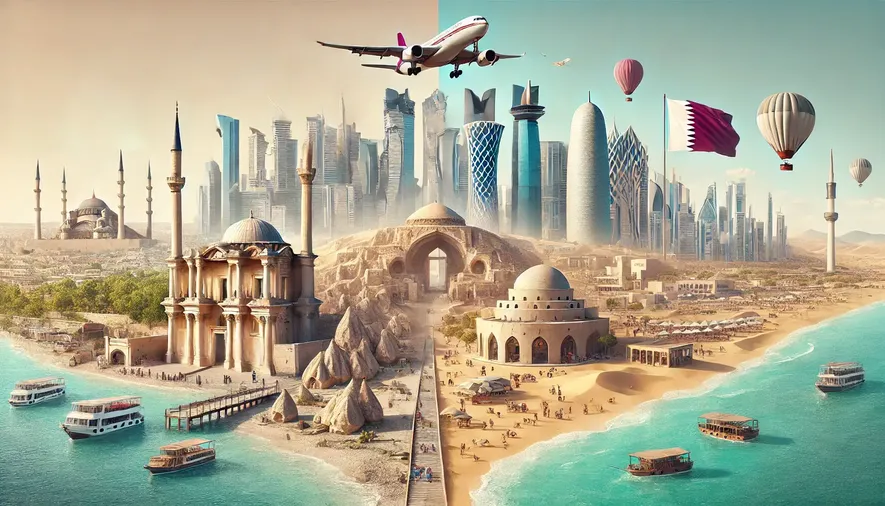 Türkiye'den Katar'a Vize Alarak Seyahat: Orta Doğu'nun Parlayan Yıldızı Kapıda Vize Rehberi