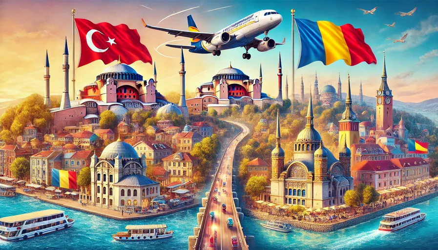 Türkiye'den Romanya'ya Seyahat: Doğu Avrupa'nın Tarihi Ülkesi Vizeli Rehberi