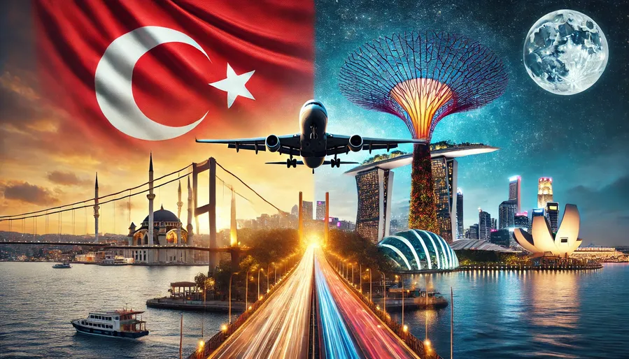 Türkiye'den Singapur'a Vizesiz Seyahat: Asya'nın Modern Yüzü Vizesiz Rehberi