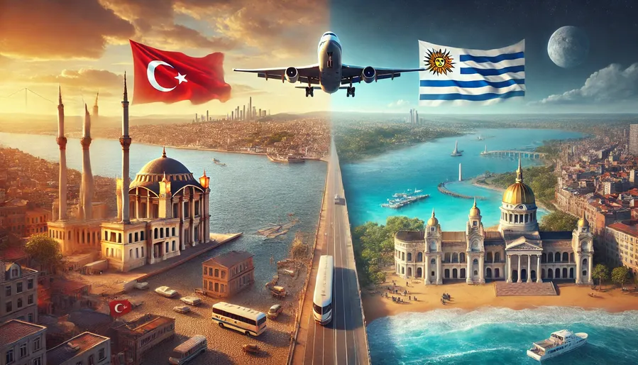 Türkiye'den Uruguay'a Vizesiz Seyahat: Güney Amerika'nın Sakin Cenneti Vizesiz Rehberi