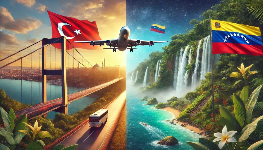 Türkiye'den Venezuela'ya Vizesiz Seyahat: Güney Amerika'nın Doğal ve Kültürel Zenginlikleri Vizesiz Rehberi