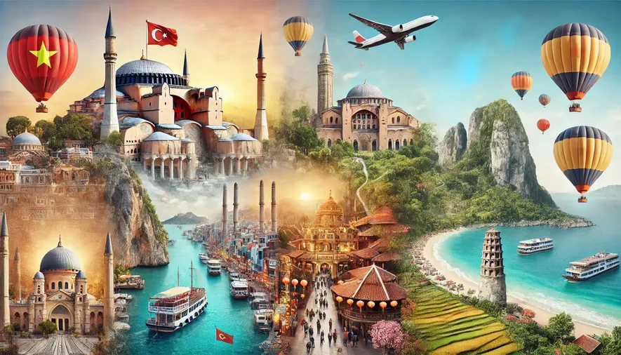 Türkiye'den Vietnam'a e-Visa ile Seyahat: Uzak Doğu'nun Tropikal Cenneti E-Vize Rehberi